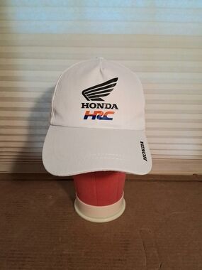 Honda HRC White Baseball Cap - Men's Hat Adjustable NWOT